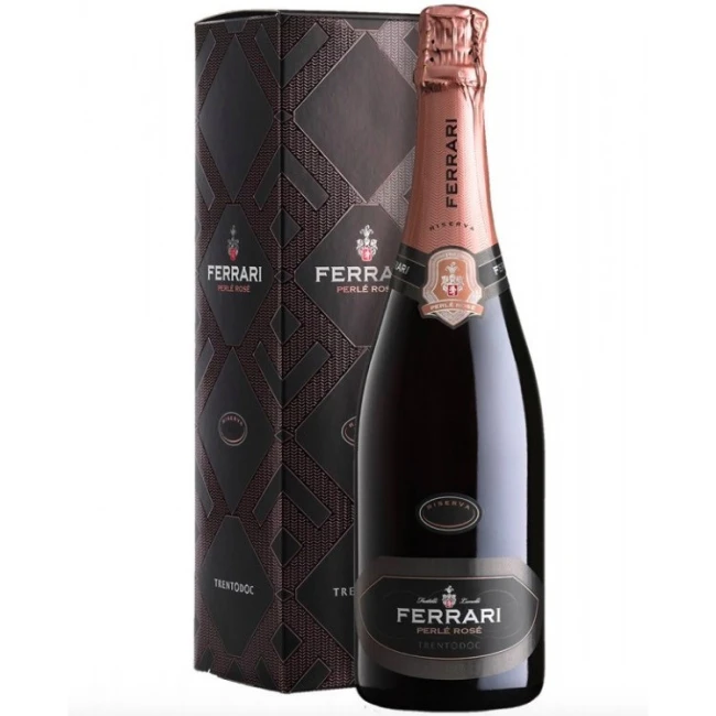 Vin Spumant Rose Brut Perle Riserva Ferrari DOC 0.75l